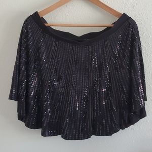 Express sequin skort